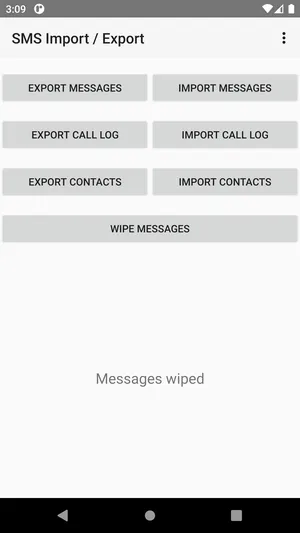 SMS Import  Export